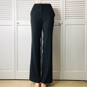 New ELLEN TRACY Charcoal Wide Leg Signature Trouser Size 4